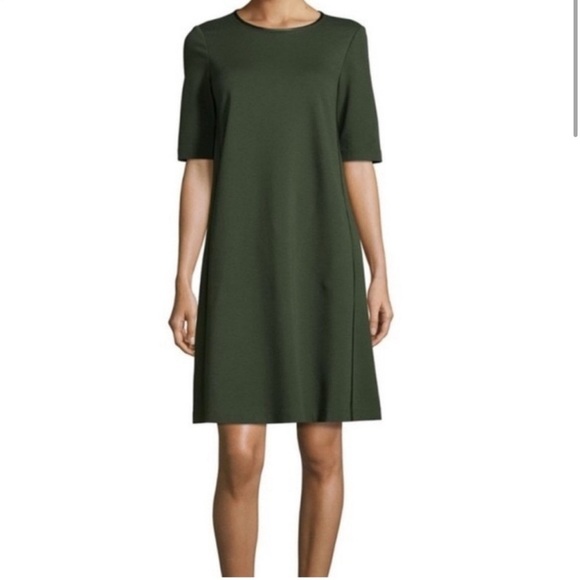 Lafayette 148 New York Dresses & Skirts - Lafayette 148 Women's Vineyard Charmeuse Trim Punto Milano Dress Size small